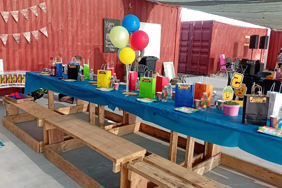 Birthday party at Walvis Bay Activities venue