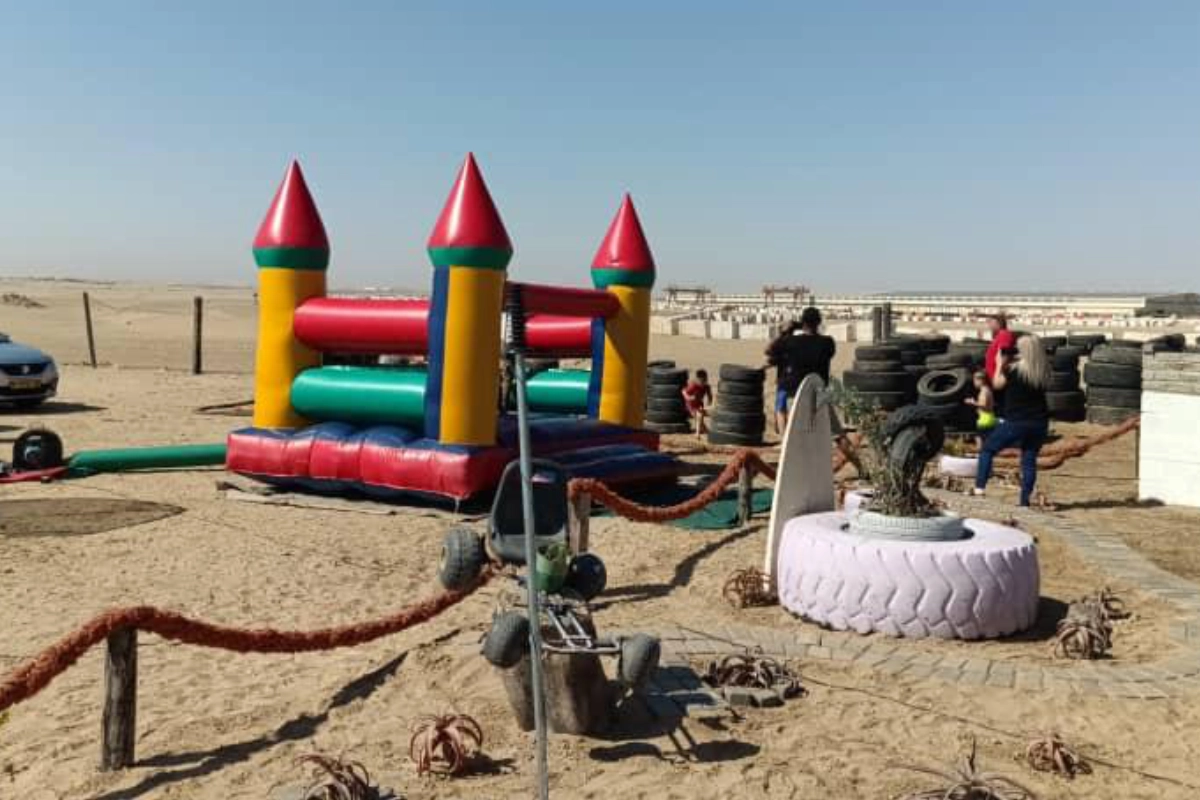 Jumping castle at Walvis Bay Activities