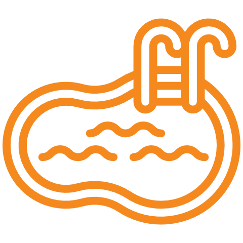 Splash pool icon Splash pool icon